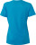 James & Nicholson - Ladies´ Heather T-Shirt (Turquoise Melange)