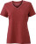 James & Nicholson - Ladies´ Heather T-Shirt (Wine Melange)