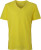James & Nicholson - Men´s Heather T-Shirt (Yellow Melange)