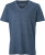 James & Nicholson - Men´s Heather T-Shirt (Blue Melange)