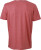 James & Nicholson - Men´s Heather T-Shirt (Red Melange)
