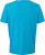 James & Nicholson - Men´s Heather T-Shirt (Turquoise Melange)