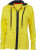 James & Nicholson - Ladies´ Urban Hooded Sweat Jacket (Yellow/Navy)