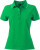 James & Nicholson - Ladies' Polo (fern-green/white)