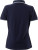 James & Nicholson - Ladies' Polo (navy/white)