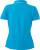 James & Nicholson - Ladies' Polo (turquoise/white)