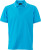 James & Nicholson - Men's Polo (turquoise/white)