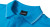 James & Nicholson - Men's Polo (turquoise/white)