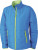 James & Nicholson - Ladies´ Padded Light Weight Jacket (Aqua/Lime Green)