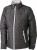 James & Nicholson - Ladies´ Padded Light Weight Jacket (Black/Silver (Solid))