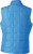 James & Nicholson - Ladies´ Padded Light Weight Vest (Aqua/Lime Green)