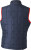 James & Nicholson - Ladies´ Padded Light Weight Vest (Navy/Red)