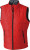 James & Nicholson - Ladies´ Padded Light Weight Vest (Red/Black)