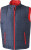 James & Nicholson - Men´s Padded Light Weight Vest (Navy/Red)