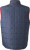 James & Nicholson - Men´s Padded Light Weight Vest (Navy/Red)