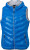 James & Nicholson - Ladies' Down Vest (blue/silver)