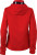 James & Nicholson - Ladies´ Maritime Softshell-Jacket (Red/Navy/White)