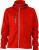 James & Nicholson - Men´s Maritime Softshell-Jacket (Red/Navy/White)