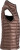 James & Nicholson - Ladies' Quilted Down Vest (coffee/black)