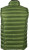 James & Nicholson - Men's Quilted Down Vest (jungle-green/black)