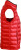 James & Nicholson - Men's Quilted Down Vest (red/black)