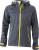 James & Nicholson - Herren Outdoor Jacke (iron-grey/yellow)