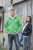 Clique - Basic Hoody Full Zip (verde acido)