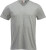 Clique - Fashion-T V-Neck (grey melange)