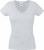 Fruit of the Loom - Lady-Fit Valueweight V-Neck T (Heather Grey)