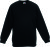 Fruit of the Loom - Kids Raglan Sweat (Black)