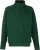 Fruit of the Loom - Zip Neck Raglan Sweat (Bottle Green)