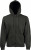 Fruit of the Loom - Hooded Sweat-Jacket (Charcoal (Solid))