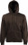 Fruit of the Loom - Hooded Sweat-Jacket (Chocolate)