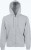 Fruit of the Loom - Hooded Sweat-Jacket (Heather Grey)