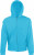 Fruit of the Loom - New Hooded Sweat Jacket (Azure Blue)