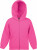 Fruit of the Loom - Kids Hooded Sweat Jacket (Fuchsia)