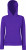 Fruit of the Loom - Lady-Fit Hooded Sweat (Purple)