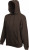 Fruit of the Loom - Hooded Sweat (Chocolate)