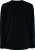 Fruit of the Loom - Kids Long Sleeve Valueweight T (Black)