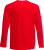 Fruit of the Loom - Valueweight Long Sleeve T (Red)