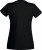 Fruit of the Loom - Lady-Fit Valueweight V-Neck T (Black)