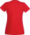 Fruit of the Loom - Lady-Fit Valueweight V-Neck T (Red)