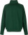 Fruit of the Loom - Zip Neck Raglan Sweat (Bottle Green)