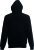 Fruit of the Loom - Hooded Sweat-Jacket (Black)