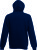 Fruit of the Loom - Hooded Sweat-Jacket (Deep Navy)