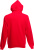 Fruit of the Loom - Kids Hooded Sweat-Jacket (Red)