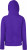 Fruit of the Loom - Lady-Fit Hooded Sweat (Purple)