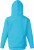 Fruit of the Loom - Kids Hooded Sweat (Azure Blue)