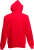 Fruit of the Loom - Kids Hooded Sweat Jacket (Red)