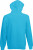 Fruit of the Loom - New Hooded Sweat Jacket (Azure Blue)